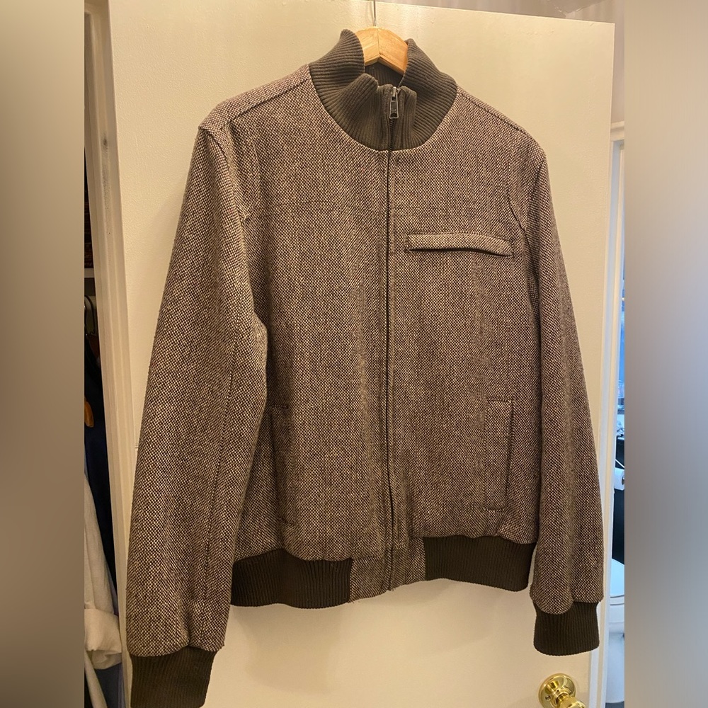 Heritage 1981 tweed bomber jacket